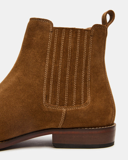 RYKER Cognac Chelsea Men's Ankle Boot | Steve Madden Hot Sale