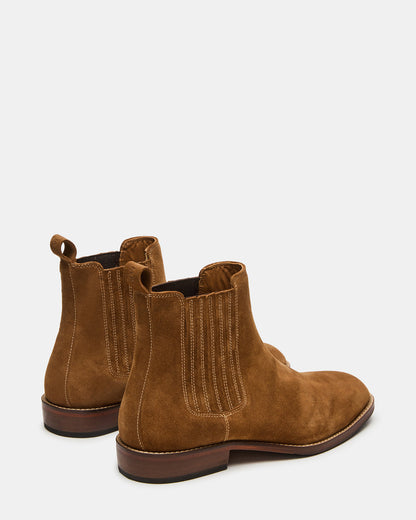 RYKER Cognac Chelsea Men's Ankle Boot | Steve Madden Hot Sale