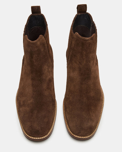 RYKER Brown Chelsea Men's Ankle Boot | Steve Madden Trending