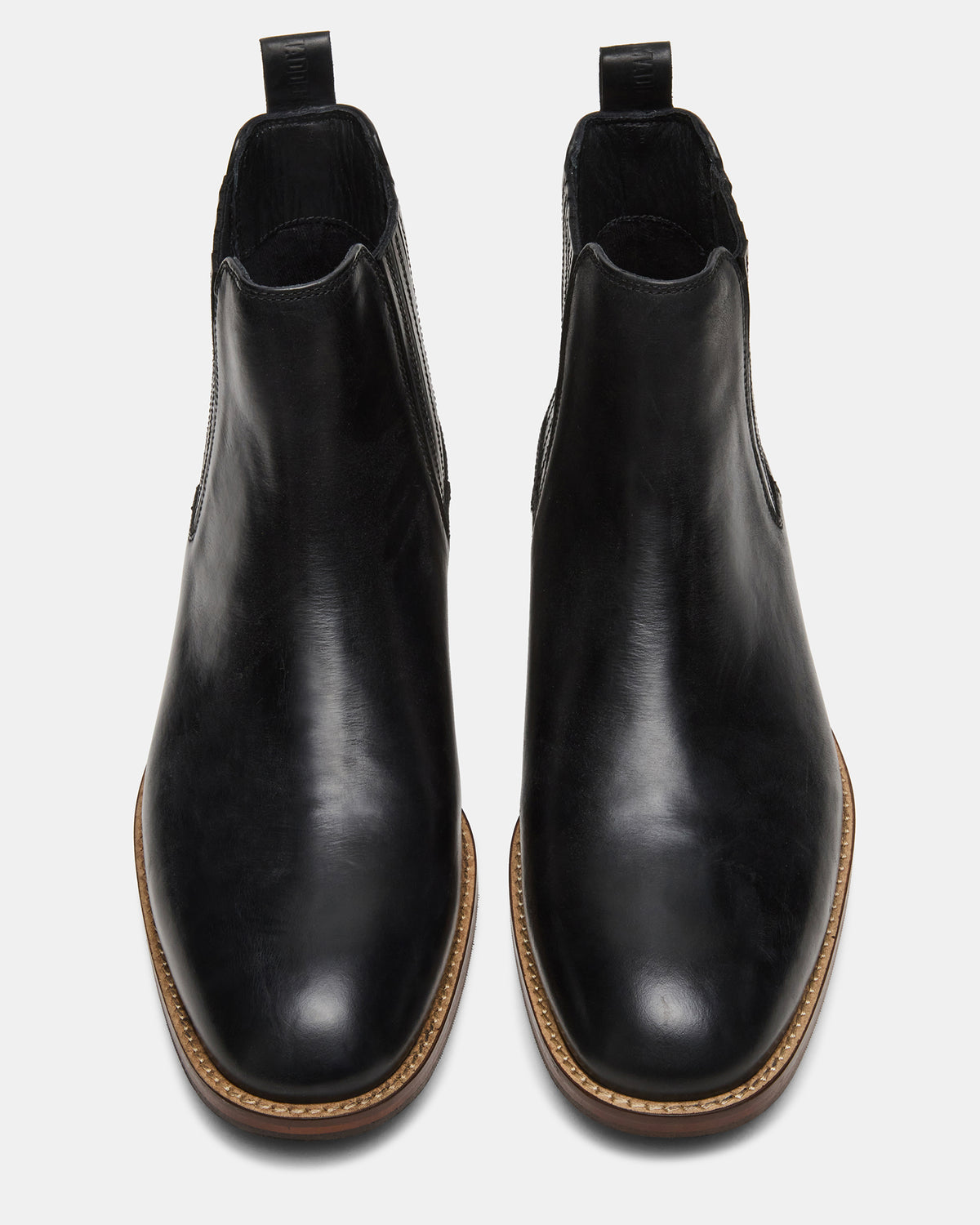 RYKER Black Chelsea Men's Ankle Boot | Steve Madden New