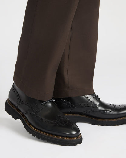 KODA Black Leather Lace-Up Men's Ankle Boot | Steve Madden Best Seller