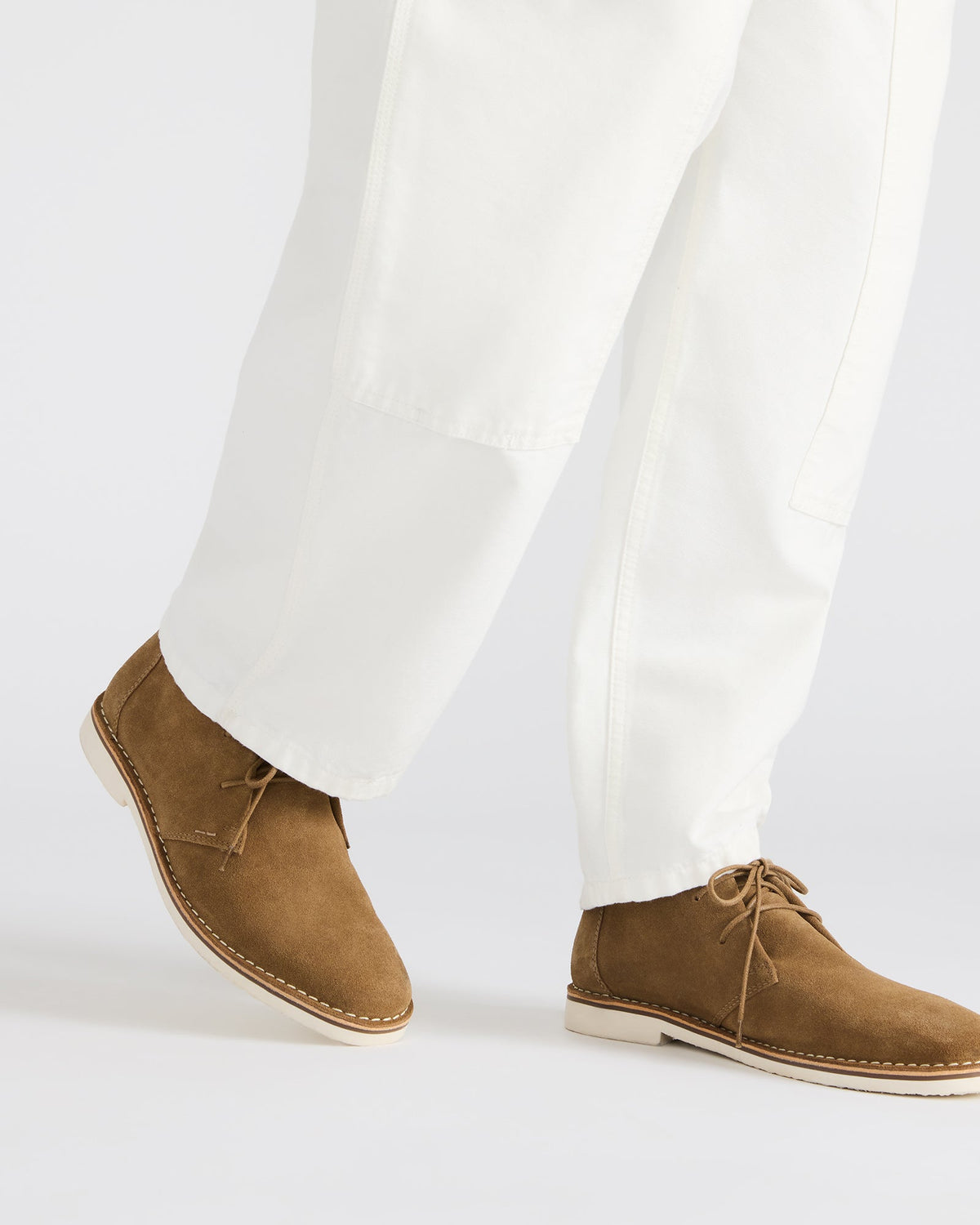 HERO Cognac Suede Lace-Up Ankle Men's Boots | Steve Madden Quality