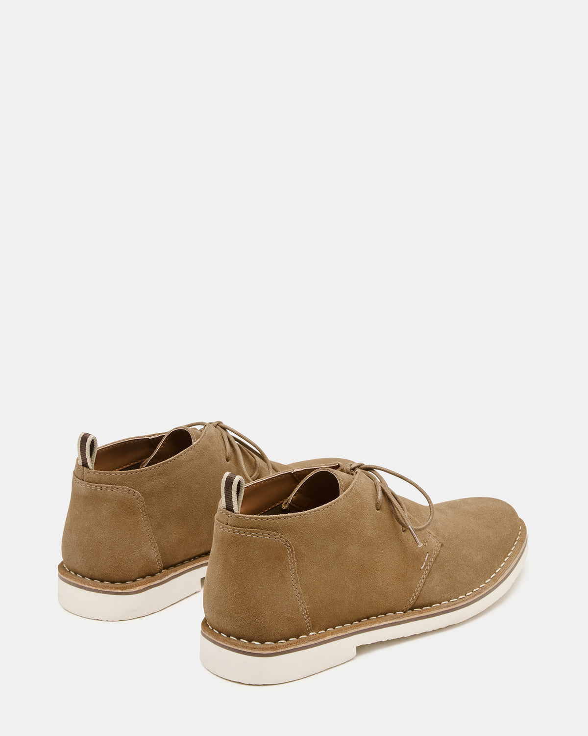 HERO Cognac Suede Lace-Up Ankle Men's Boots | Steve Madden Quality