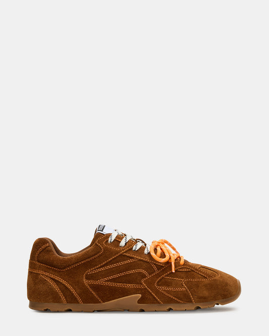 MIDAS Chestnut Low-Top Lace-Up Men's Sneaker | Steve Madden Quality