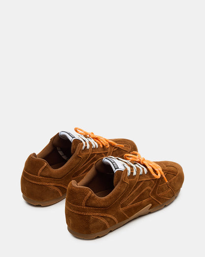 MIDAS Chestnut Low-Top Lace-Up Men's Sneaker | Steve Madden Quality
