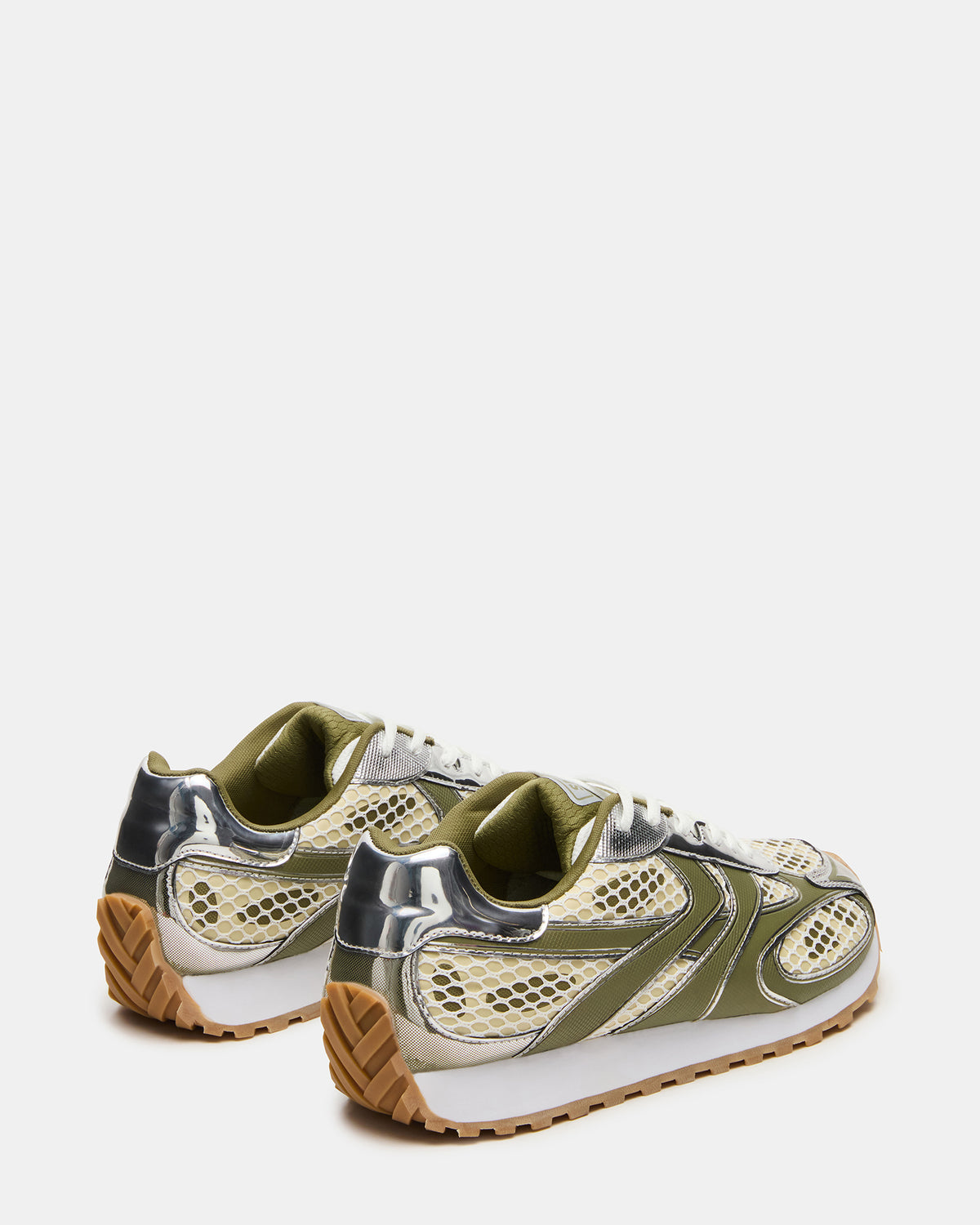 XYLO Green Low-Top Lace-Up Men's Sneakers | Steve Madden Best Price