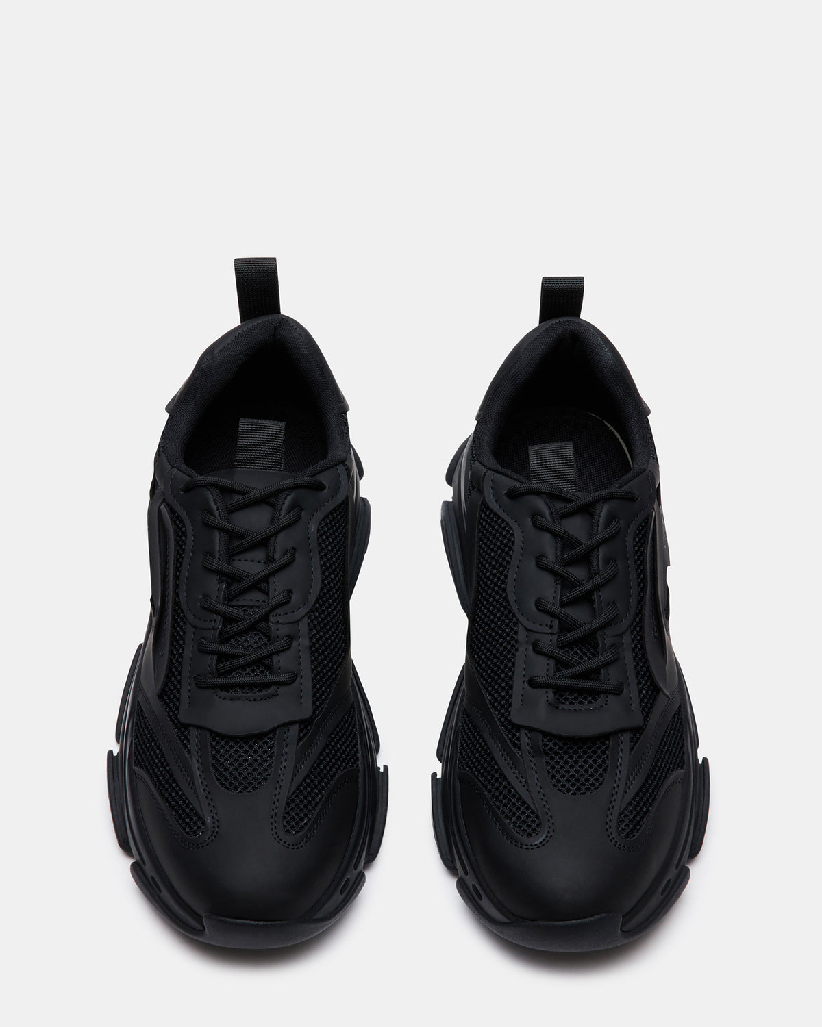 POSSESS Black Low-Top Lace-Up Men's Sneaker | Steve Madden Best Seller