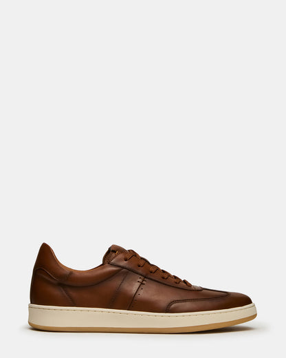 DYLAN Tan Low-Top Lace-Up Platform Men's Sneaker | Steve Madden New
