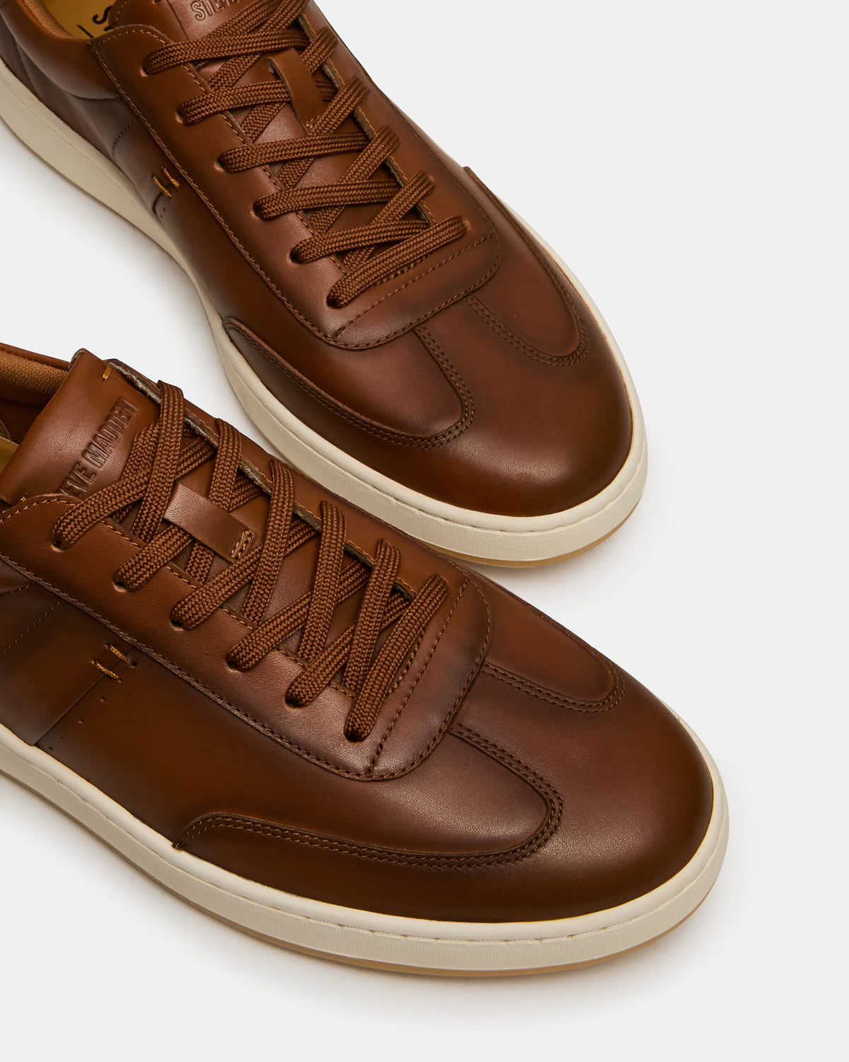 DYLAN Tan Low-Top Lace-Up Platform Men's Sneaker | Steve Madden New