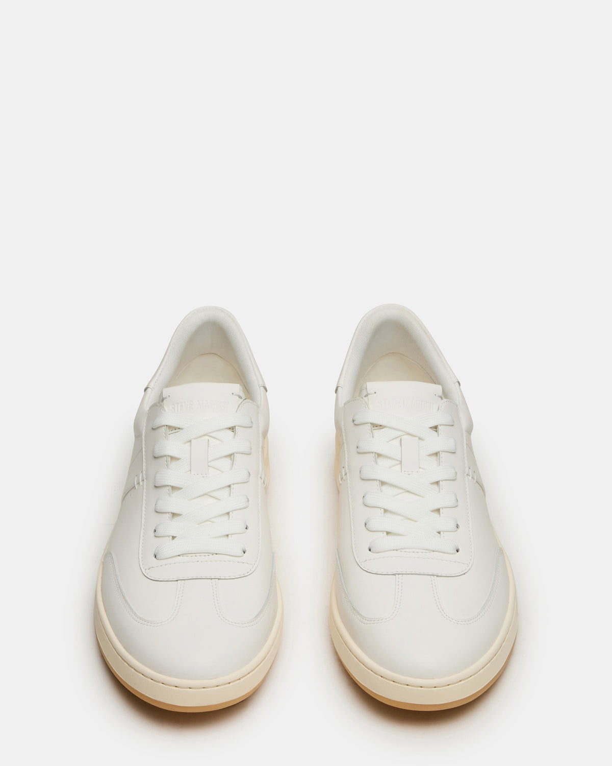 DYLAN White Low-Top Lace-Up Platform Men's Sneaker | Steve Madden Hot Sale
