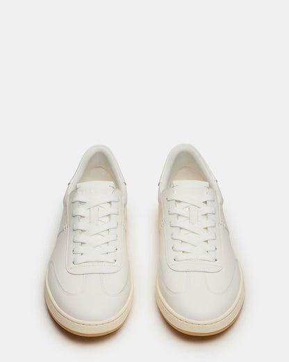DYLAN White Low-Top Lace-Up Platform Men's Sneaker | Steve Madden Hot Sale