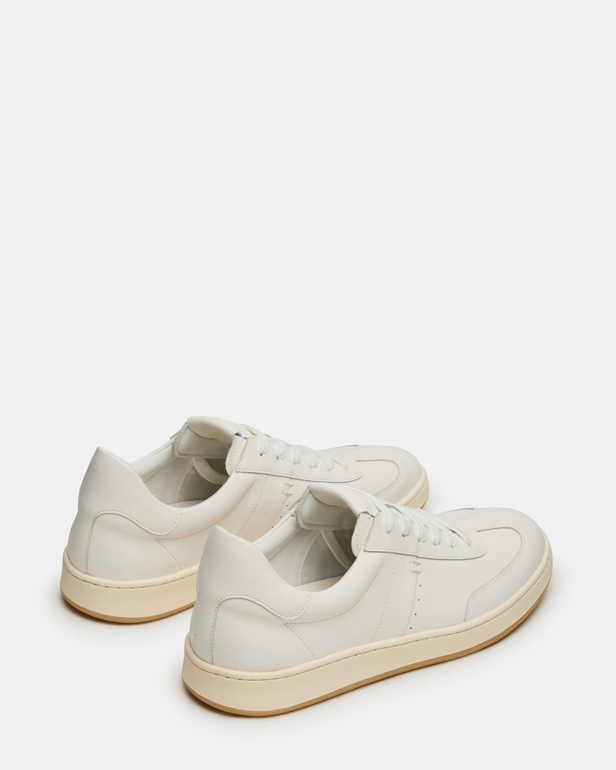 DYLAN White Low-Top Lace-Up Platform Men's Sneaker | Steve Madden Hot Sale