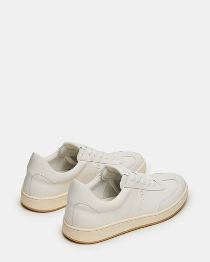 DYLAN White Low-Top Lace-Up Platform Men's Sneaker | Steve Madden Hot Sale