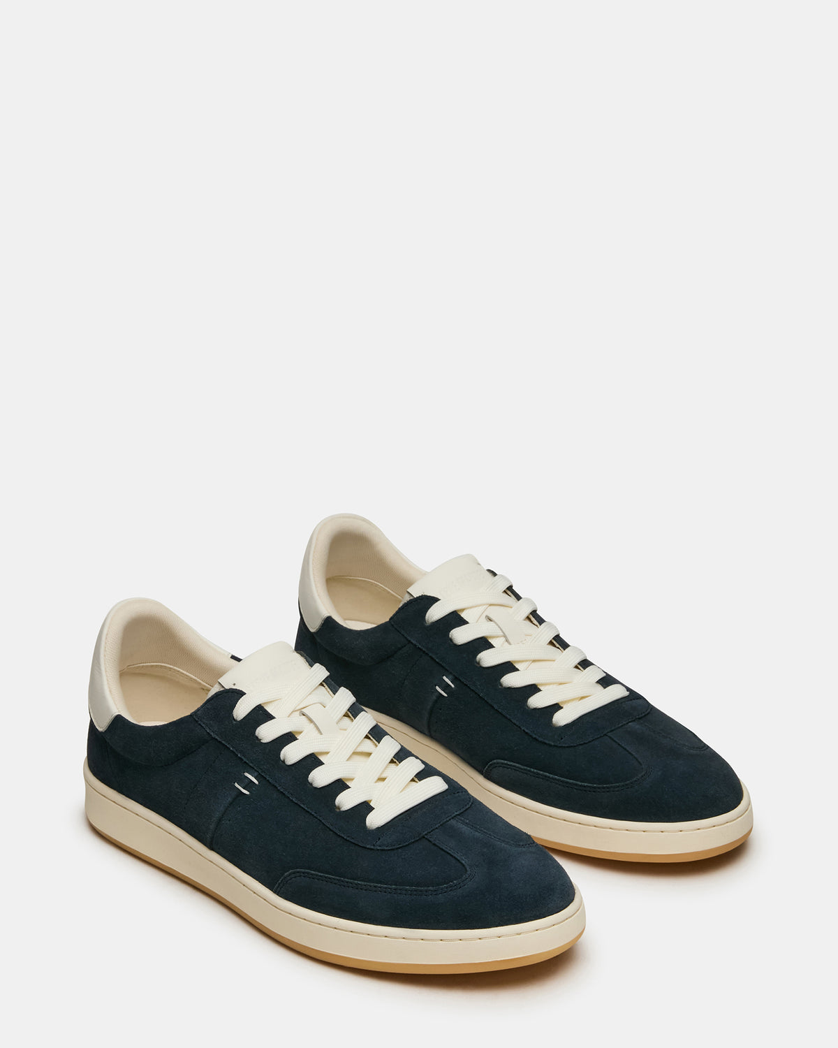 DYLAN Navy/White Low-Top Lace-Up Platform Men's Sneaker | Steve Madden Recommended