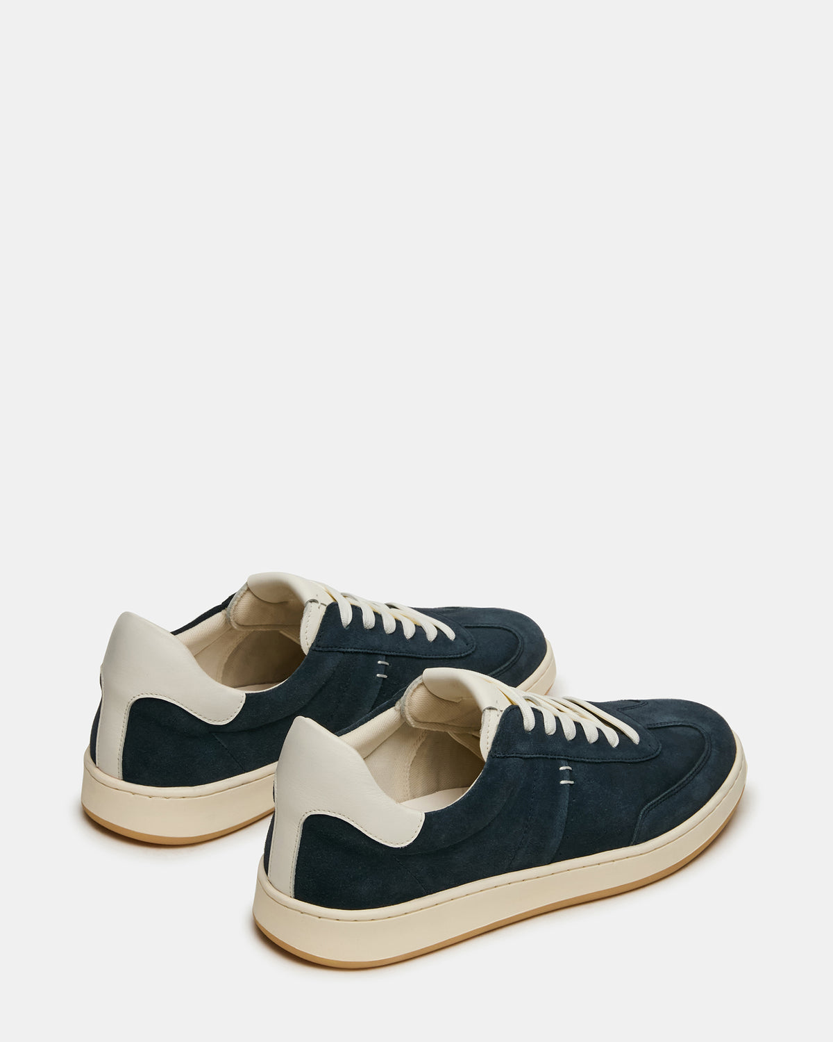 DYLAN Navy/White Low-Top Lace-Up Platform Men's Sneaker | Steve Madden Recommended