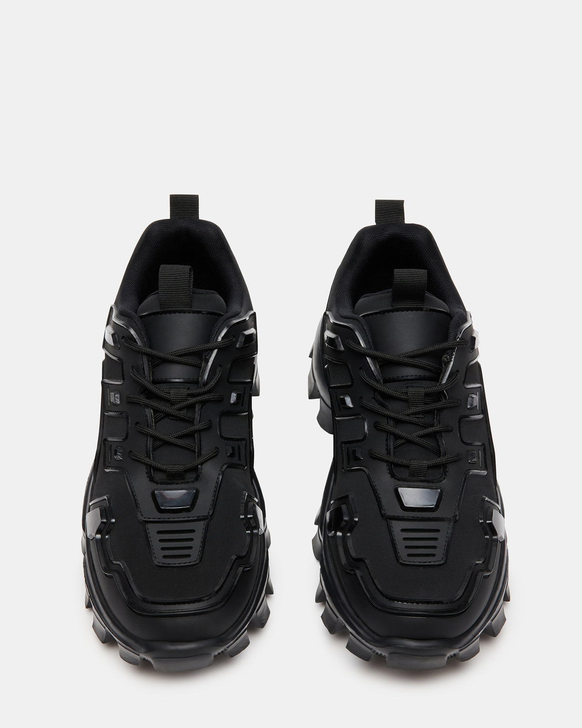 PONCE Black Men's Chunky Sole Lace Up Sneaker | Steve Madden Best Seller