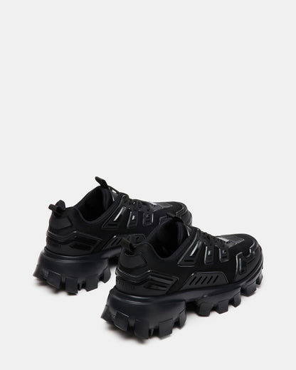 PONCE Black Men's Chunky Sole Lace Up Sneaker | Steve Madden Best Seller