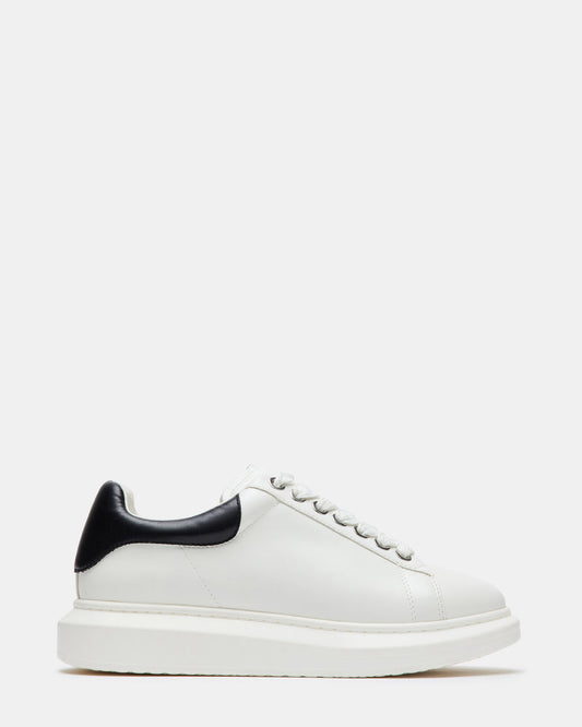FROSTED White Multi Men's Low-Top Lace-Up Sneaker | Steve Madden Value