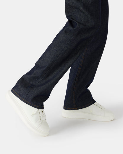 FROSTED White Multi Men's Low-Top Lace-Up Sneaker | Steve Madden Value
