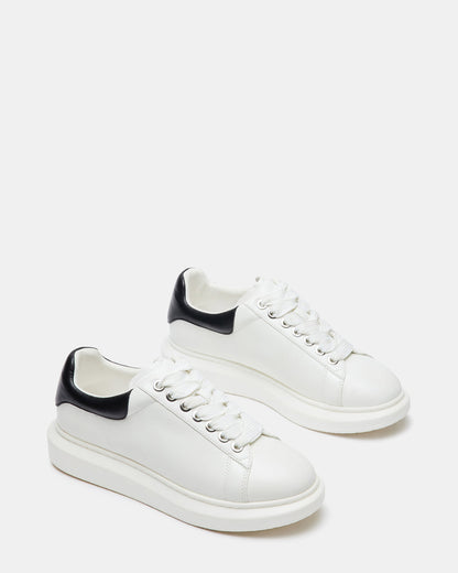 FROSTED White Multi Men's Low-Top Lace-Up Sneaker | Steve Madden Value
