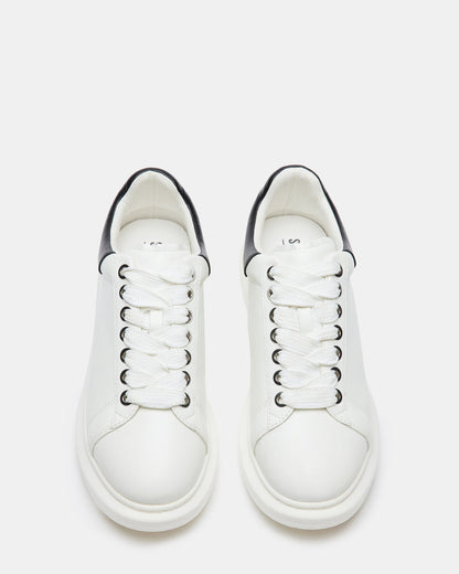 FROSTED White Multi Men's Low-Top Lace-Up Sneaker | Steve Madden Value
