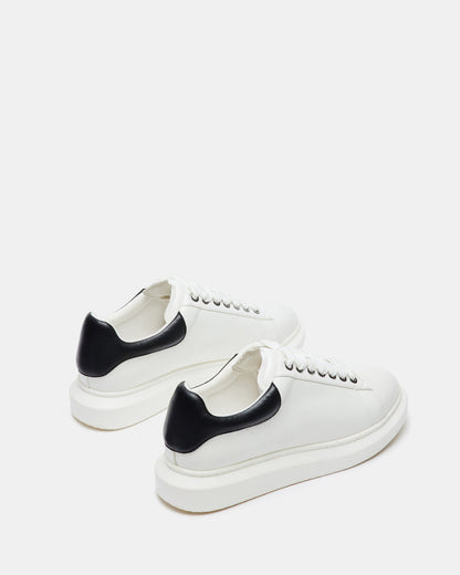 FROSTED White Multi Men's Low-Top Lace-Up Sneaker | Steve Madden Value