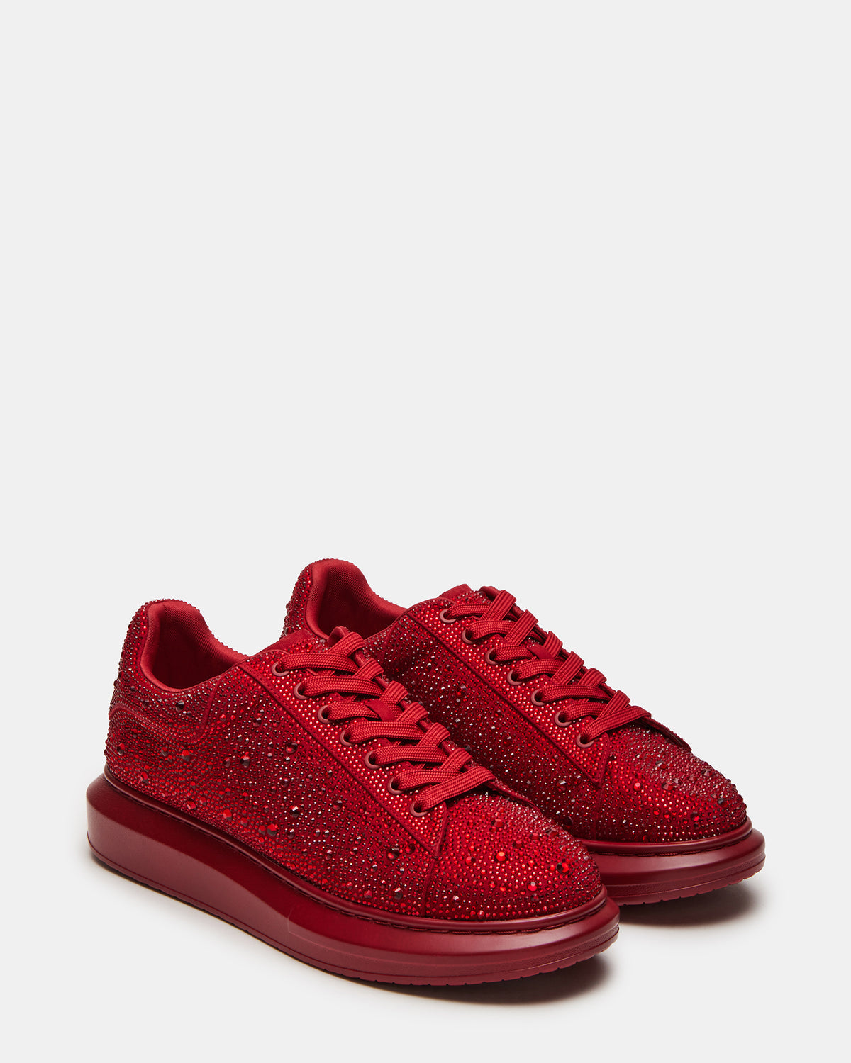 ICEBOX Red Multi Men's Low-Top Lace-Up Sneaker | Steve Madden Deals