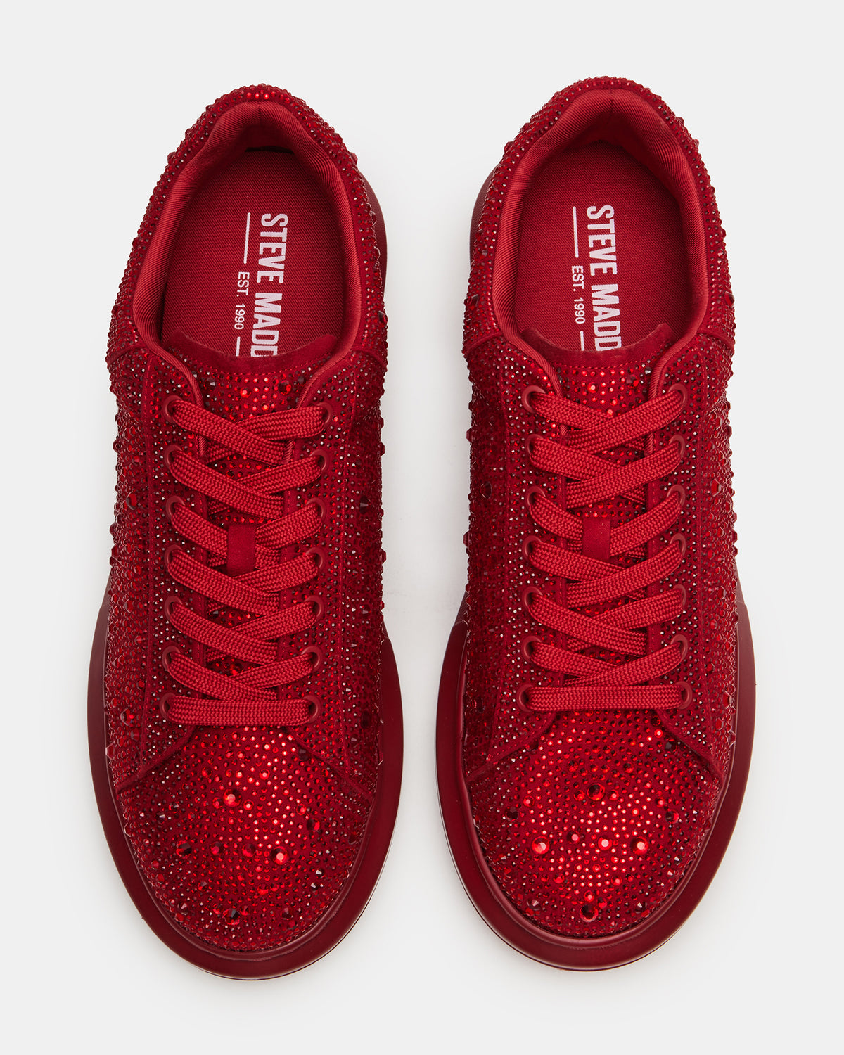 ICEBOX Red Multi Men's Low-Top Lace-Up Sneaker | Steve Madden Deals