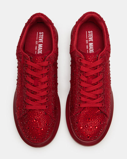 ICEBOX Red Multi Men's Low-Top Lace-Up Sneaker | Steve Madden Deals