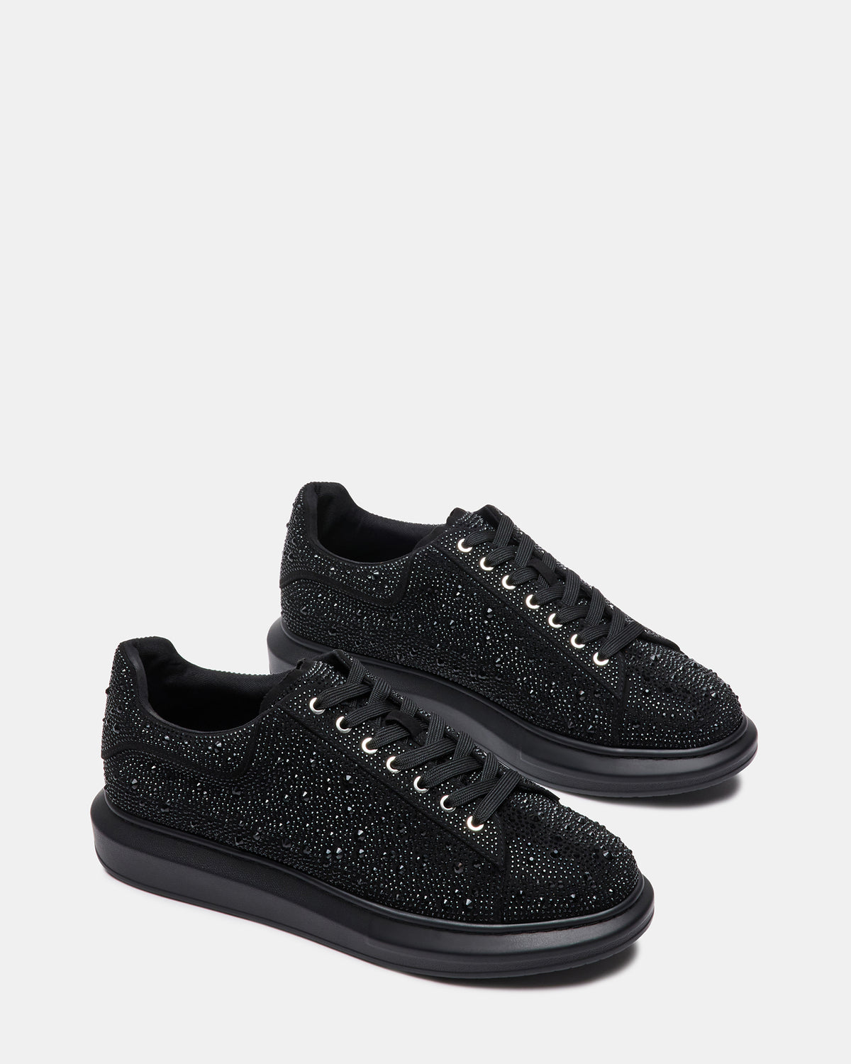 ICEBOX Rhinestone Men's Low-Top Lace-Up Sneaker | Steve Madden Essential