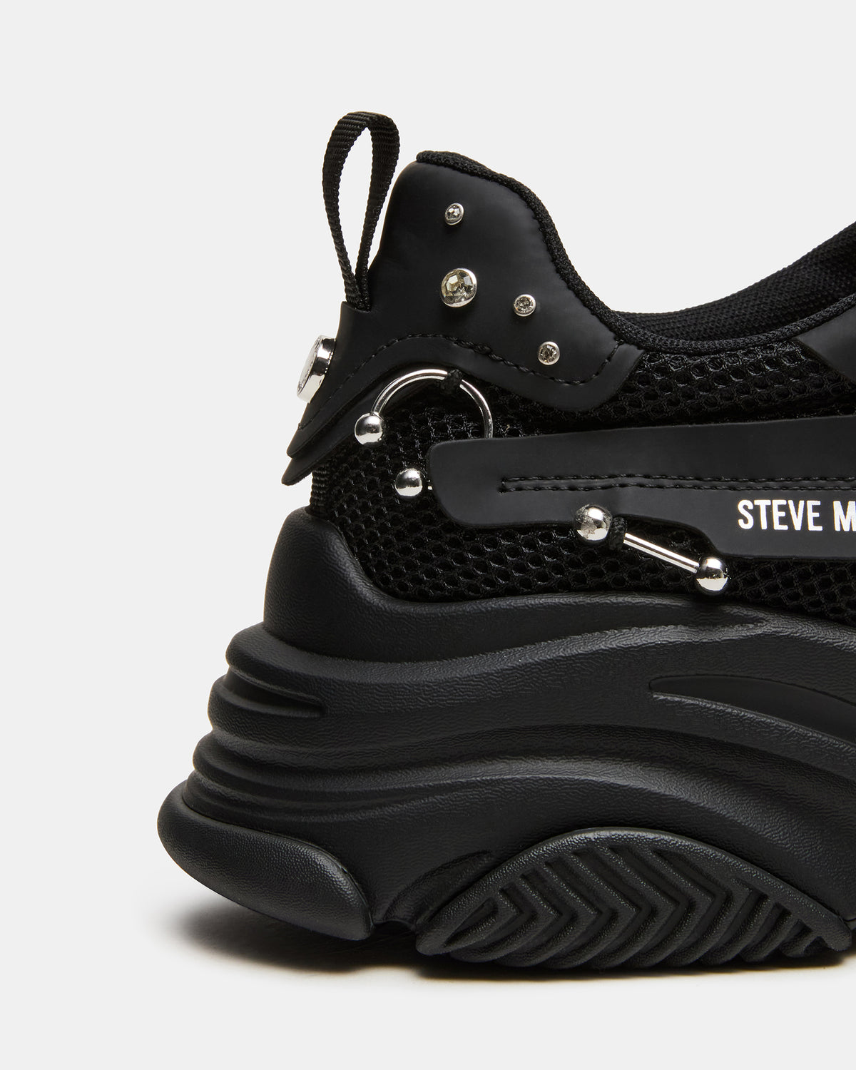 PIERCED Black Low-Top Lace-Up Men's Sneaker | Steve Madden Value