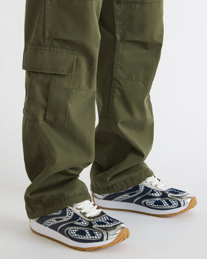 XYLO Blue Low-Top Lace-Up Men's Sneakers | Steve Madden Popular