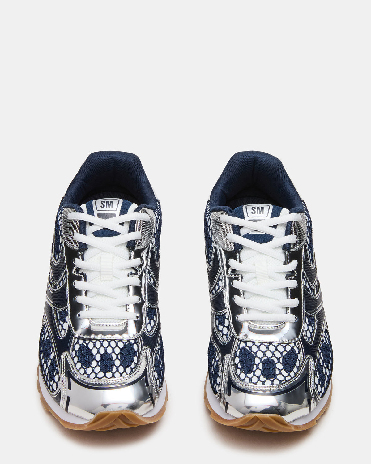 XYLO Blue Low-Top Lace-Up Men's Sneakers | Steve Madden Popular
