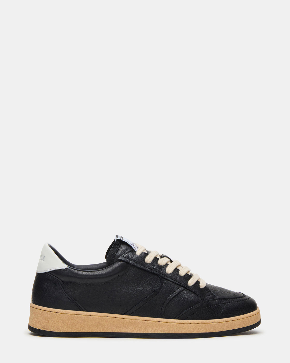 PRISMO Black Leather Low-Top Lace-Up Men's Sneaker | Steve Madden Recommended