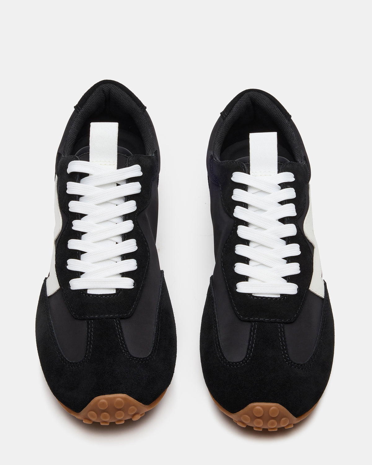 CYRUS Black Low-Top Lace-Up Men's Sneaker | Steve Madden Classic
