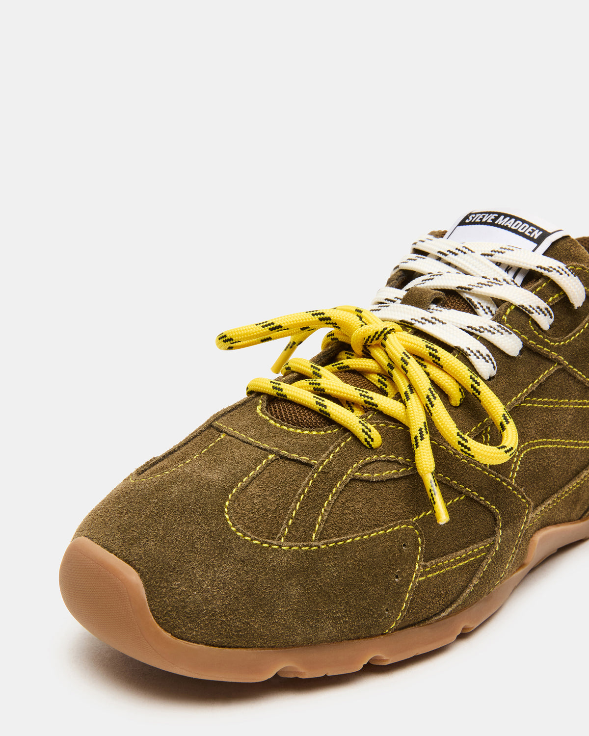 MIDAS Olive Low-Top Lace-Up Men's Sneaker | Steve Madden Essential