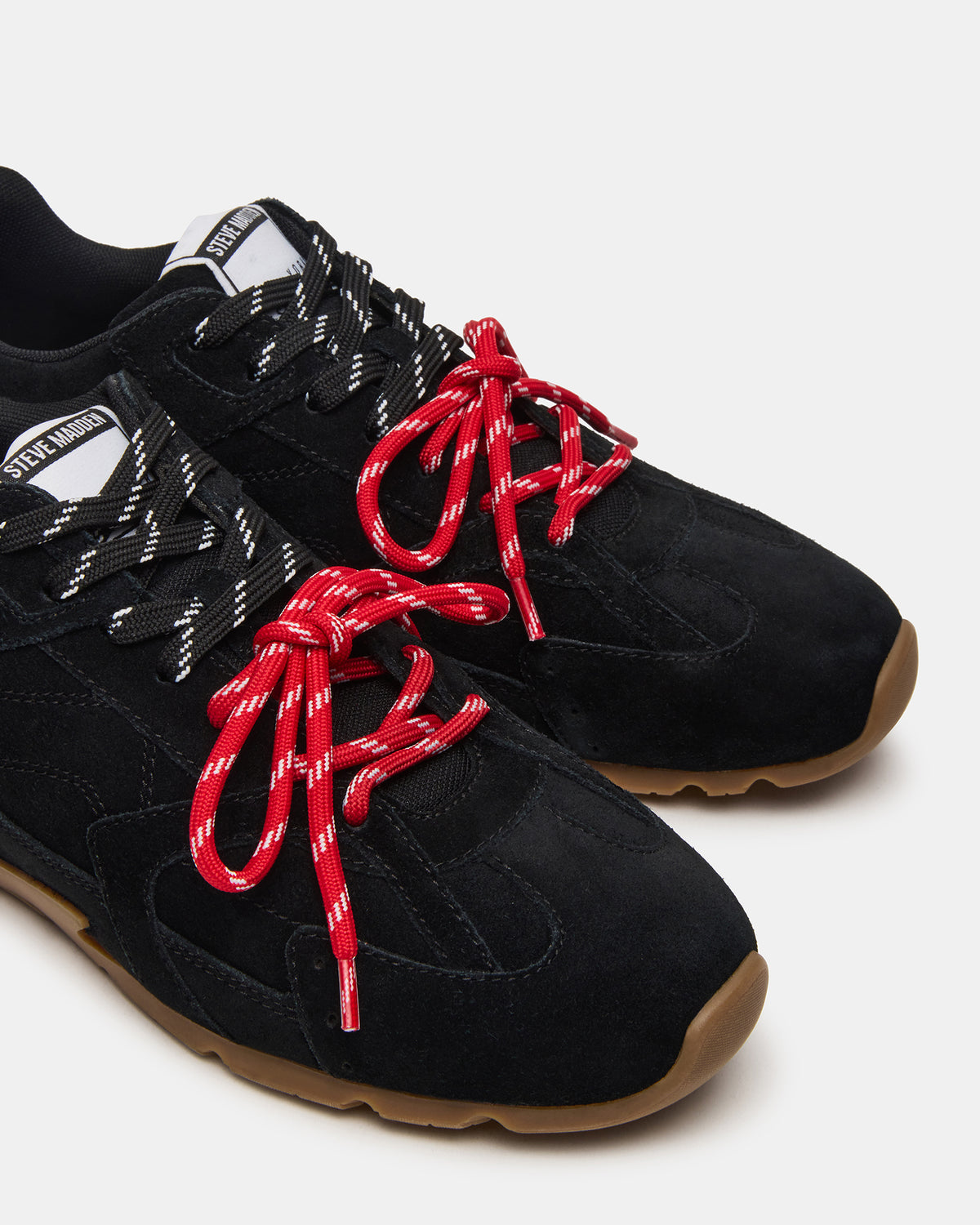 MIDAS Black Multi Low-Top Lace-Up Men's Sneaker | Steve Madden Recommended
