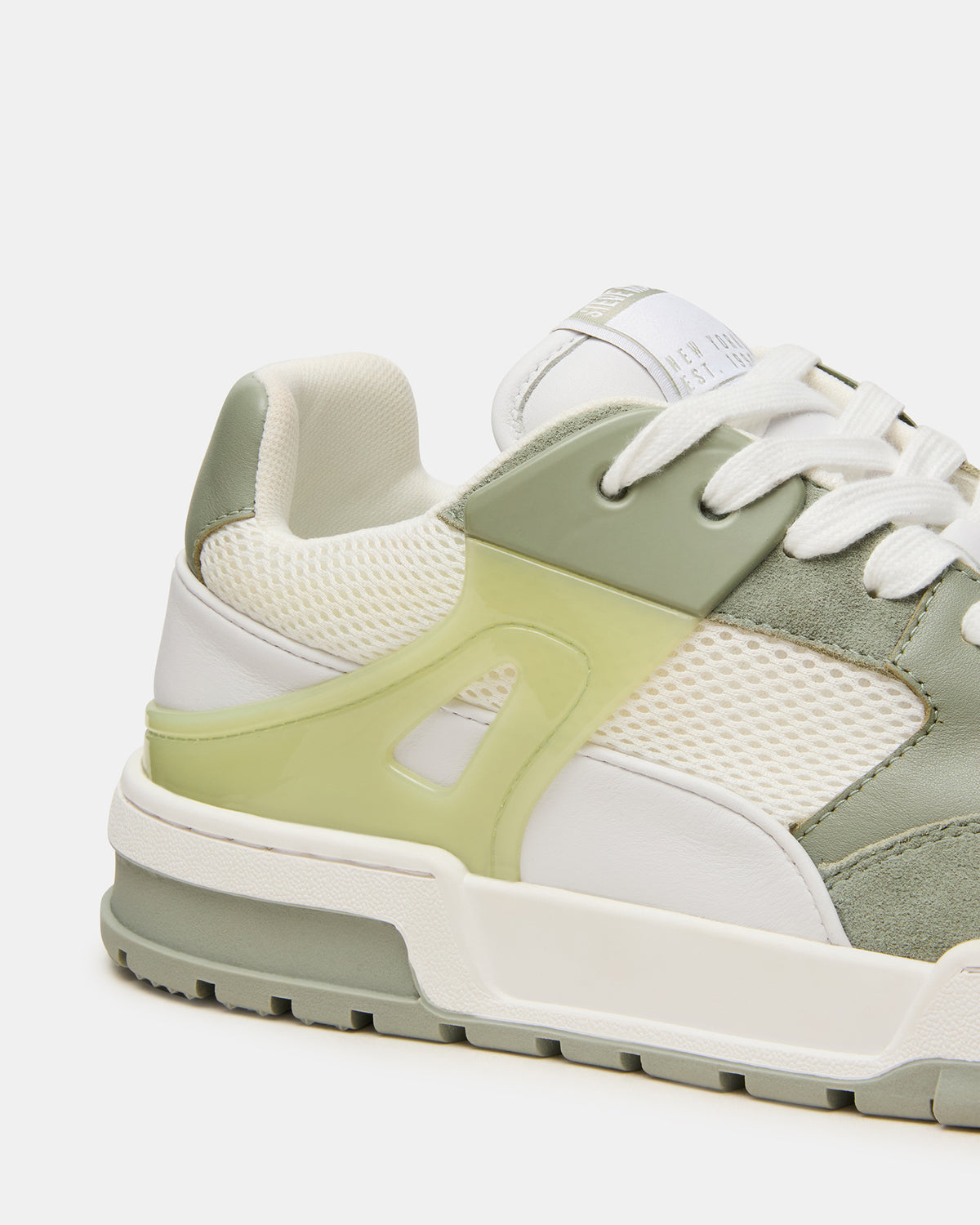 SANCHEZ Green Multi Low-Top Lace-Up Men's Sneaker | Steve Madden Value