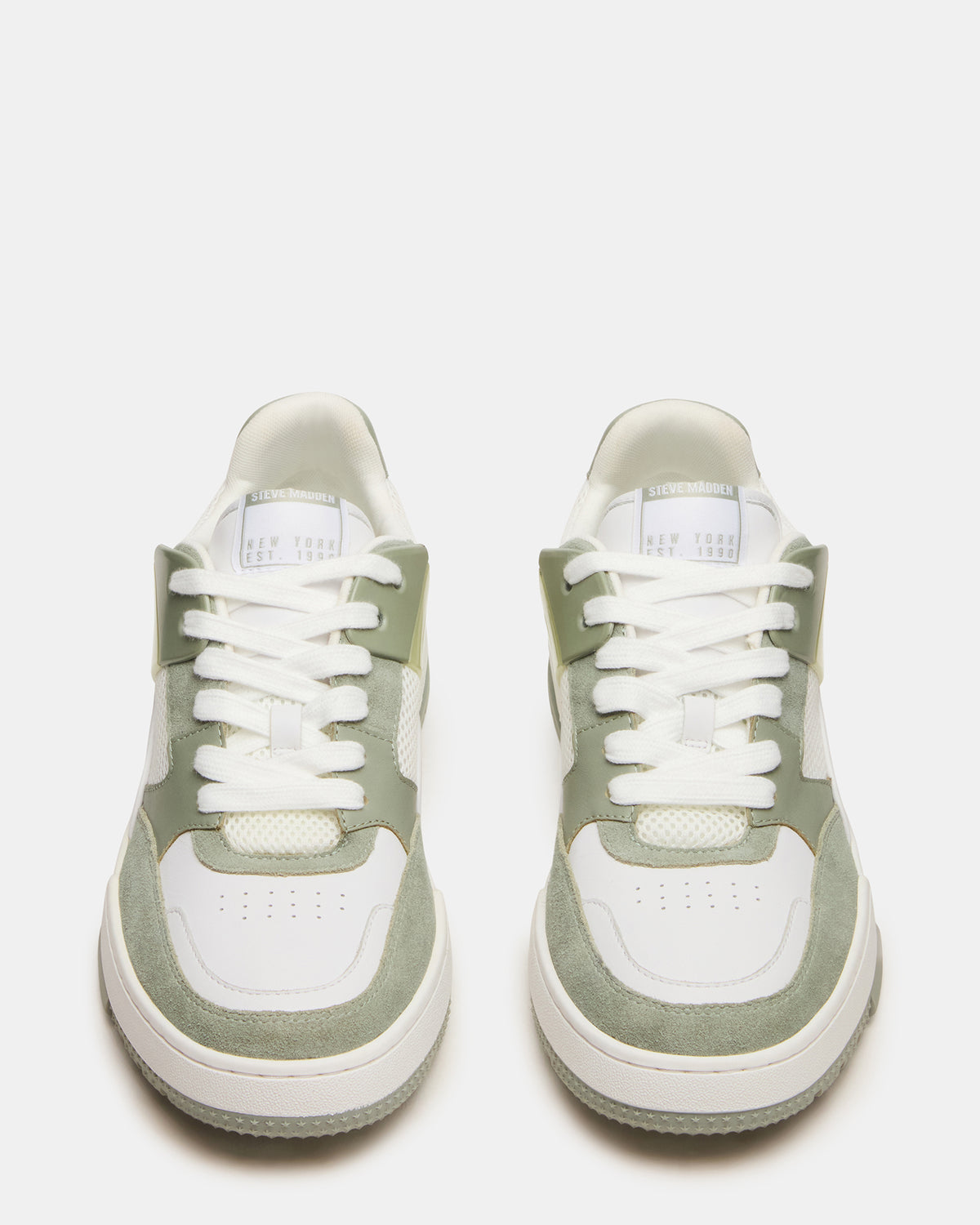 SANCHEZ Green Multi Low-Top Lace-Up Men's Sneaker | Steve Madden Value