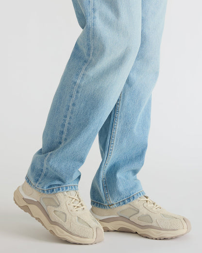 SALVADOR Off-White Low-Top Lace-Up Men's Sneaker | Steve Madden Latest