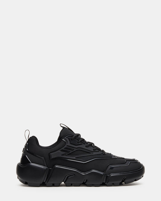 PACE Black Low-Top Lace-Up Men's Sneaker | Steve Madden Recommended