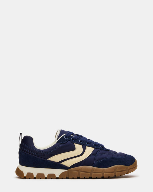 HORIZON Navy Low-Top Lace-Up Men's Sneaker | Steve Madden Quality