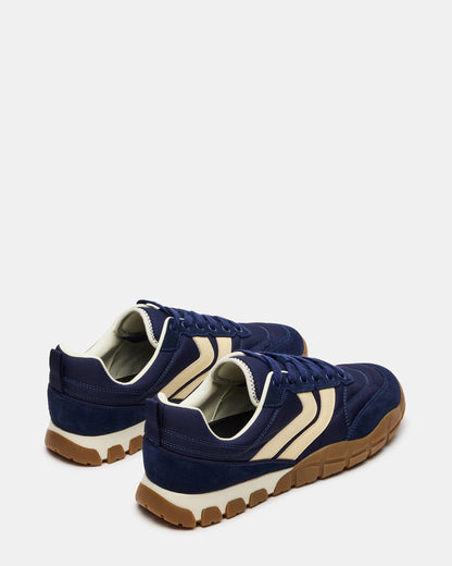 HORIZON Navy Low-Top Lace-Up Men's Sneaker | Steve Madden Quality