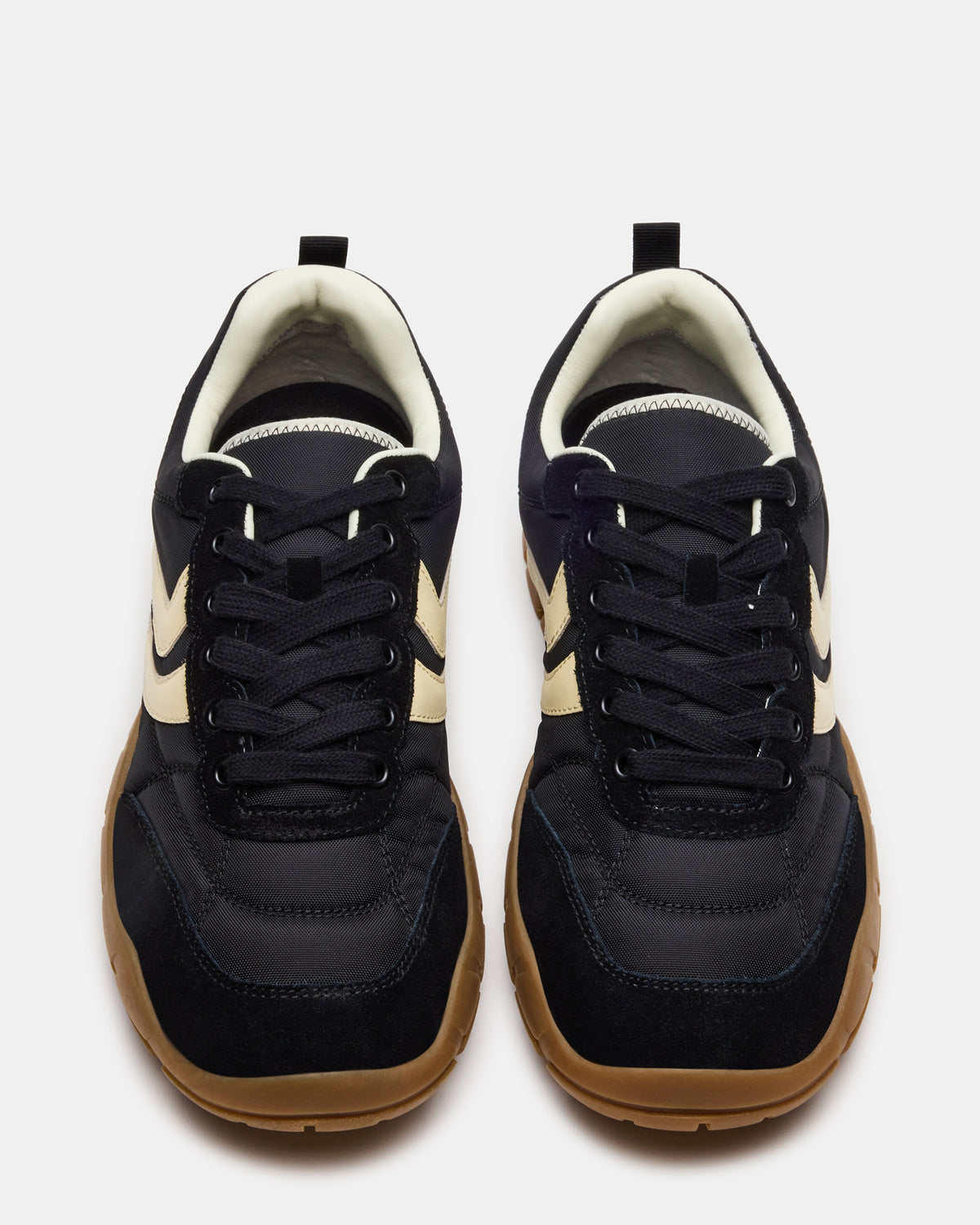 HORIZON Black Low-Top Lace-Up Men's Sneaker | Steve Madden Hot Sale