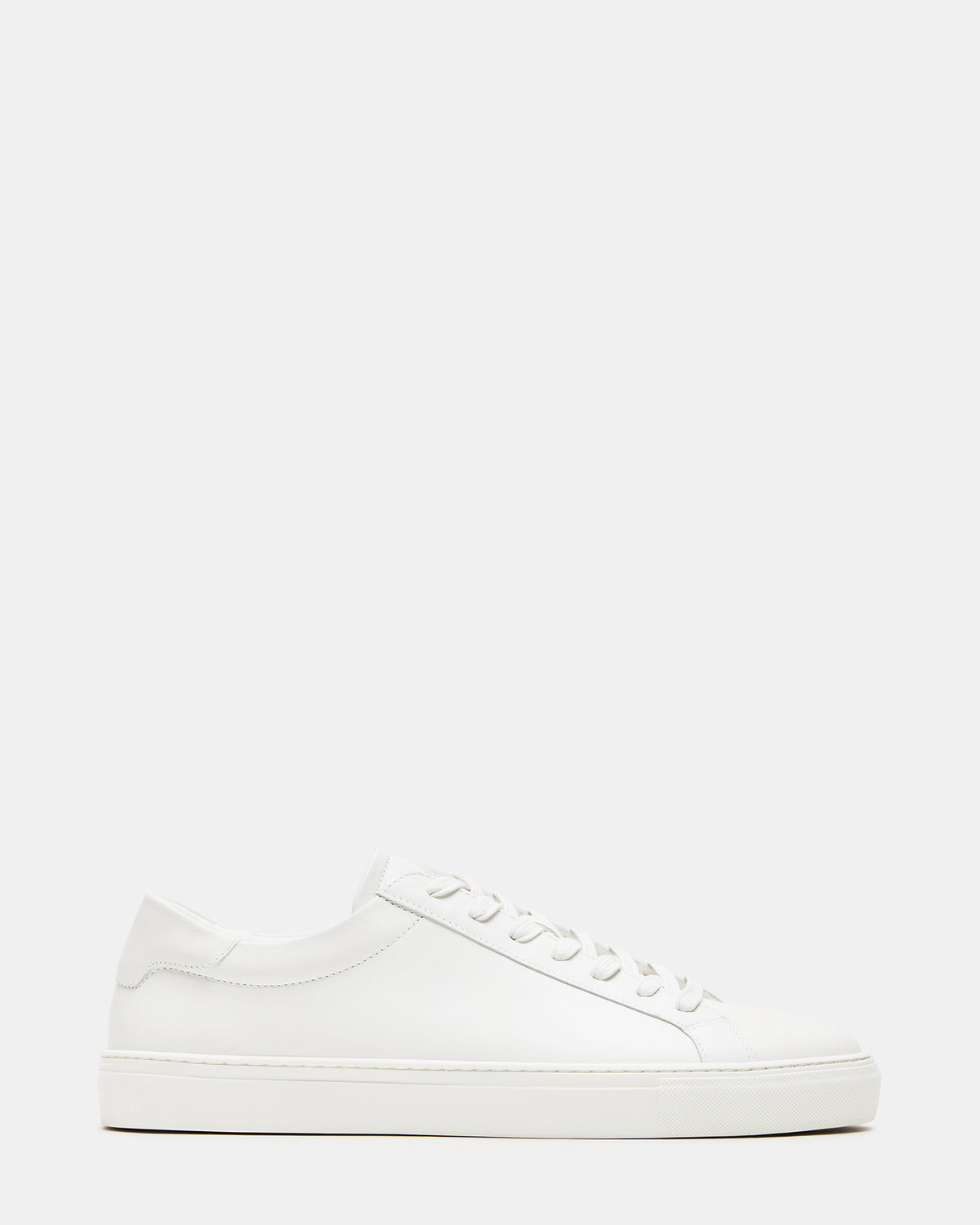 BONDD White Leather Low-Top Men's Sneaker | Steve Madden Best Price