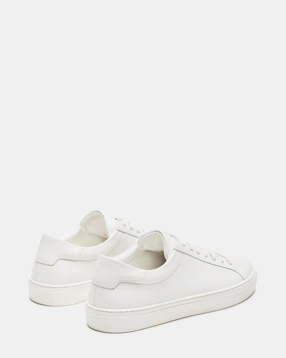 BONDD White Leather Low-Top Men's Sneaker | Steve Madden Best Price