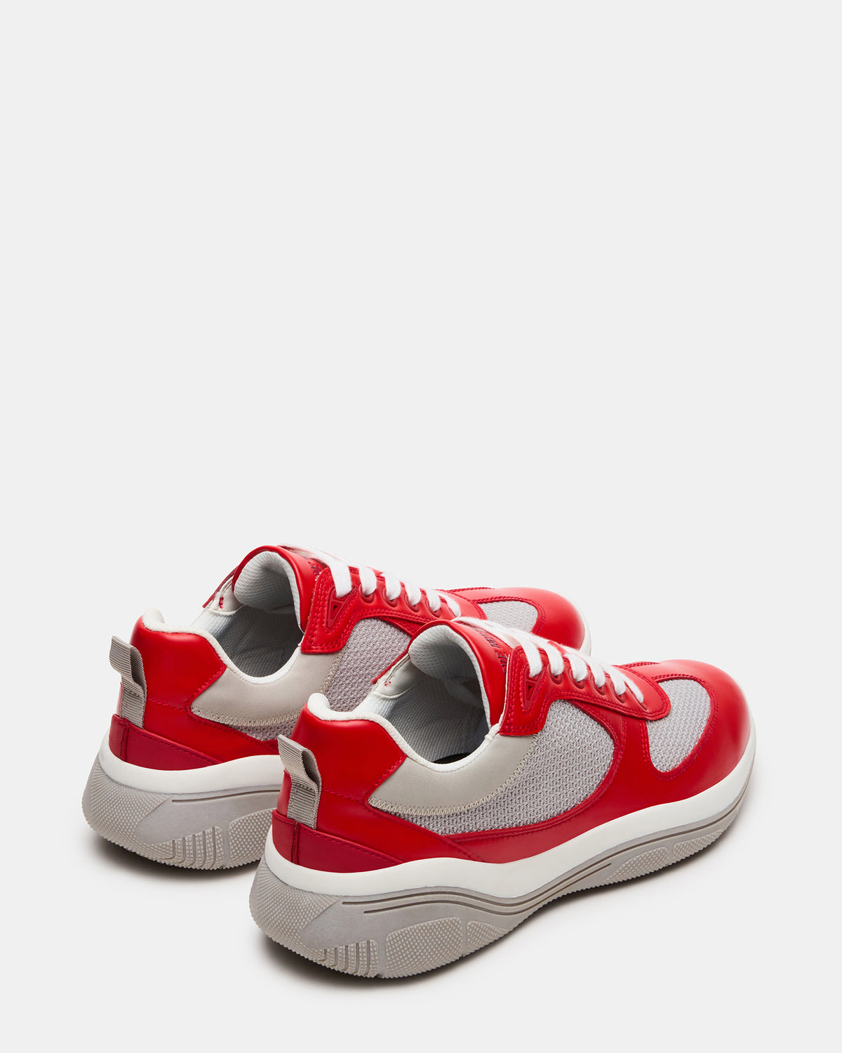 PICOLO Red Low-Top Lace-Up Men's Sneaker | Steve Madden Trusted