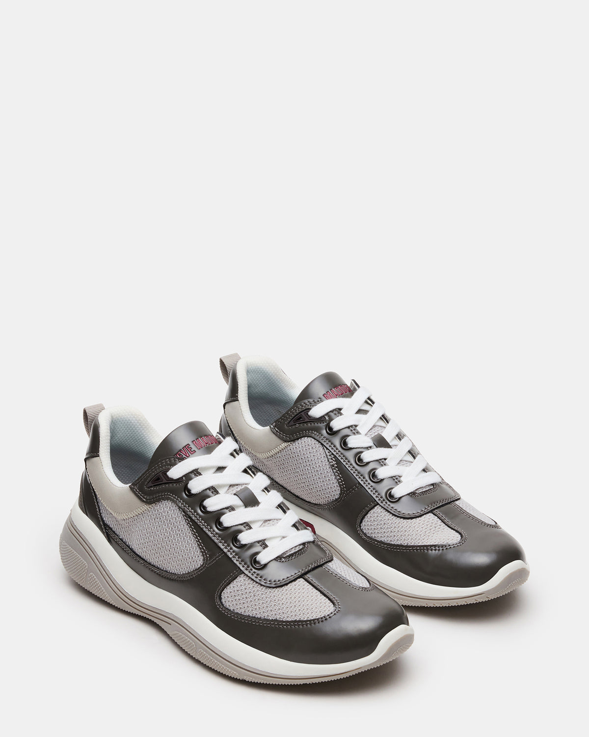 PICOLO Grey Low-Top Lace-Up Men's Sneaker | Steve Madden Hot Sale