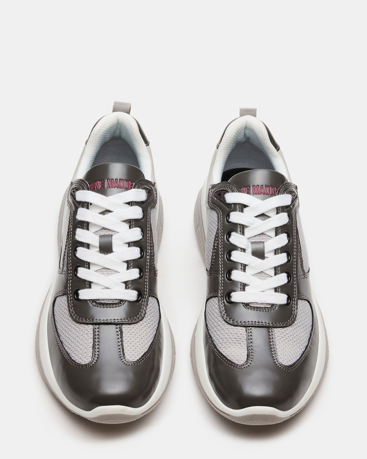 PICOLO Grey Low-Top Lace-Up Men's Sneaker | Steve Madden Hot Sale