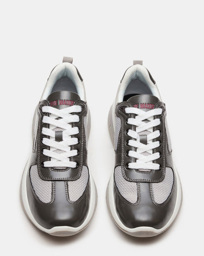 PICOLO Grey Low-Top Lace-Up Men's Sneaker | Steve Madden Hot Sale